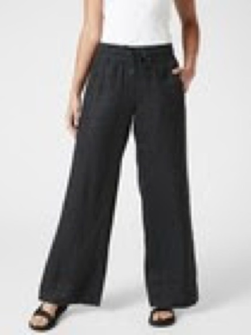 ATHLETA Cabo Linen Wide Leg Pant 00 ( XXS XX-Small )